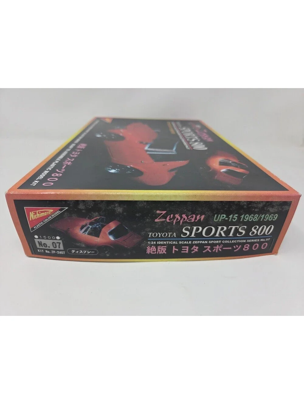Nichimo Zeppan Toyota Sports 800 UP-15 1/24 Scale Model Kit Japan